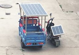 光伏電動三輪及兩輪車